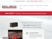 Tablet Screenshot of grill-brick.com